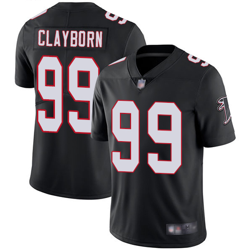 Atlanta Falcons Limited Black Men Adrian Clayborn Alternate Jersey NFL Football #99 Vapor Untouchable